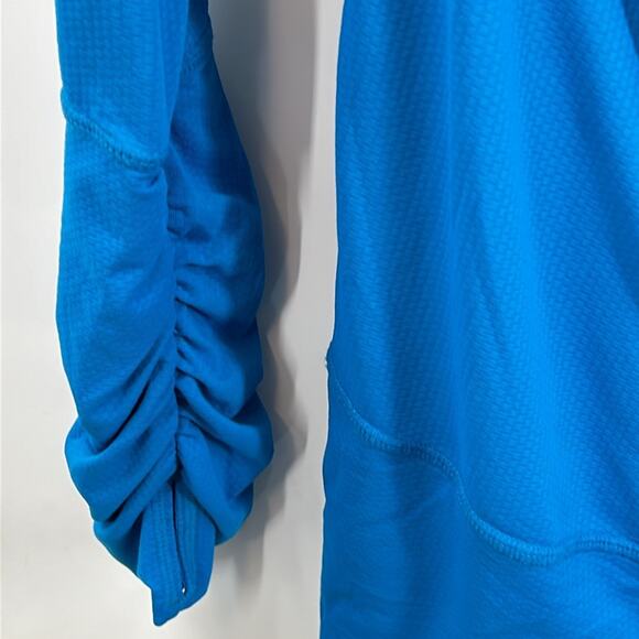 Zella Women's Blue Long Sleeve Slouchy Activewear Top Size Medium - Picture 8 of 13